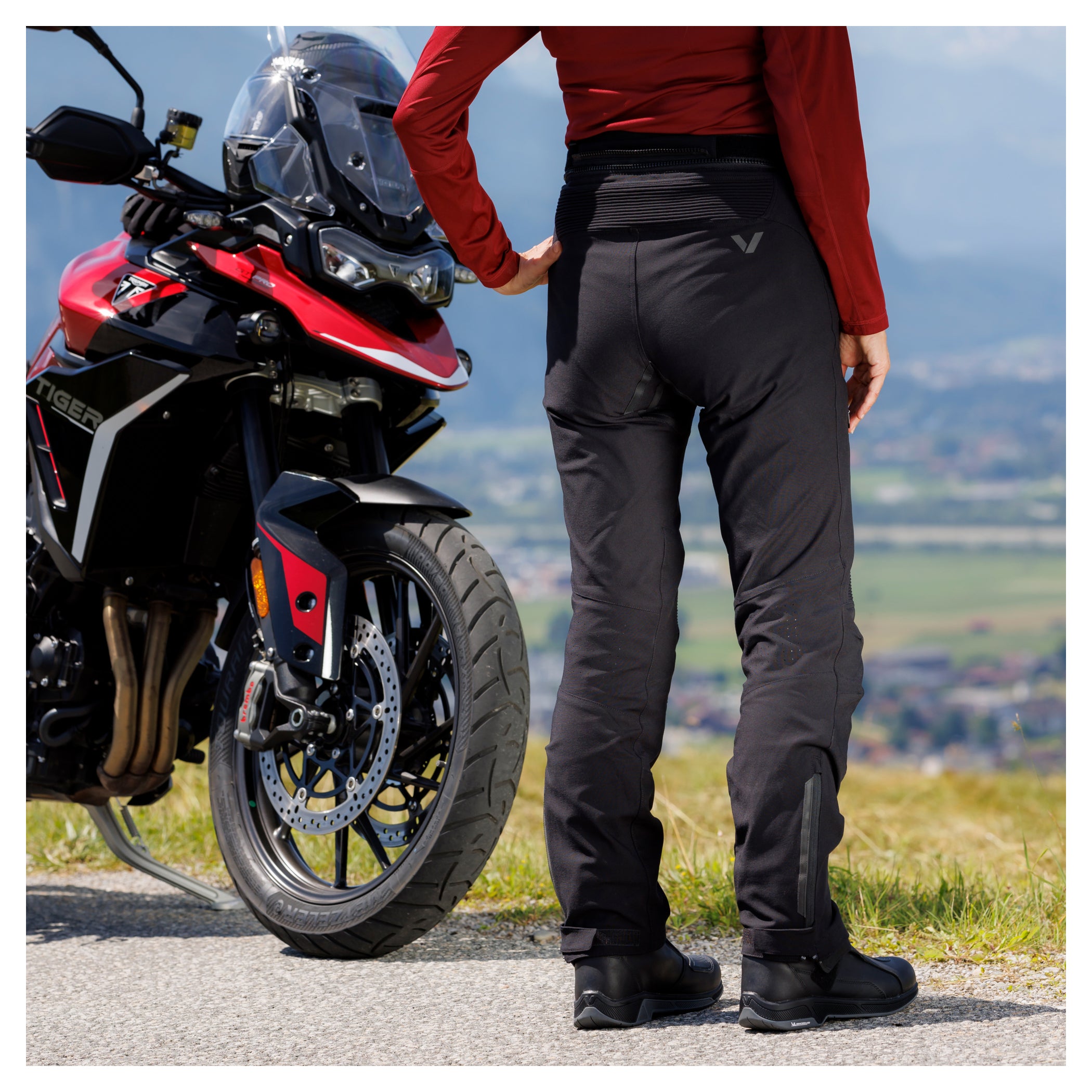 Pantaloni Moto Vanucci VAT-6 - Membrană SympaTex, Protecții