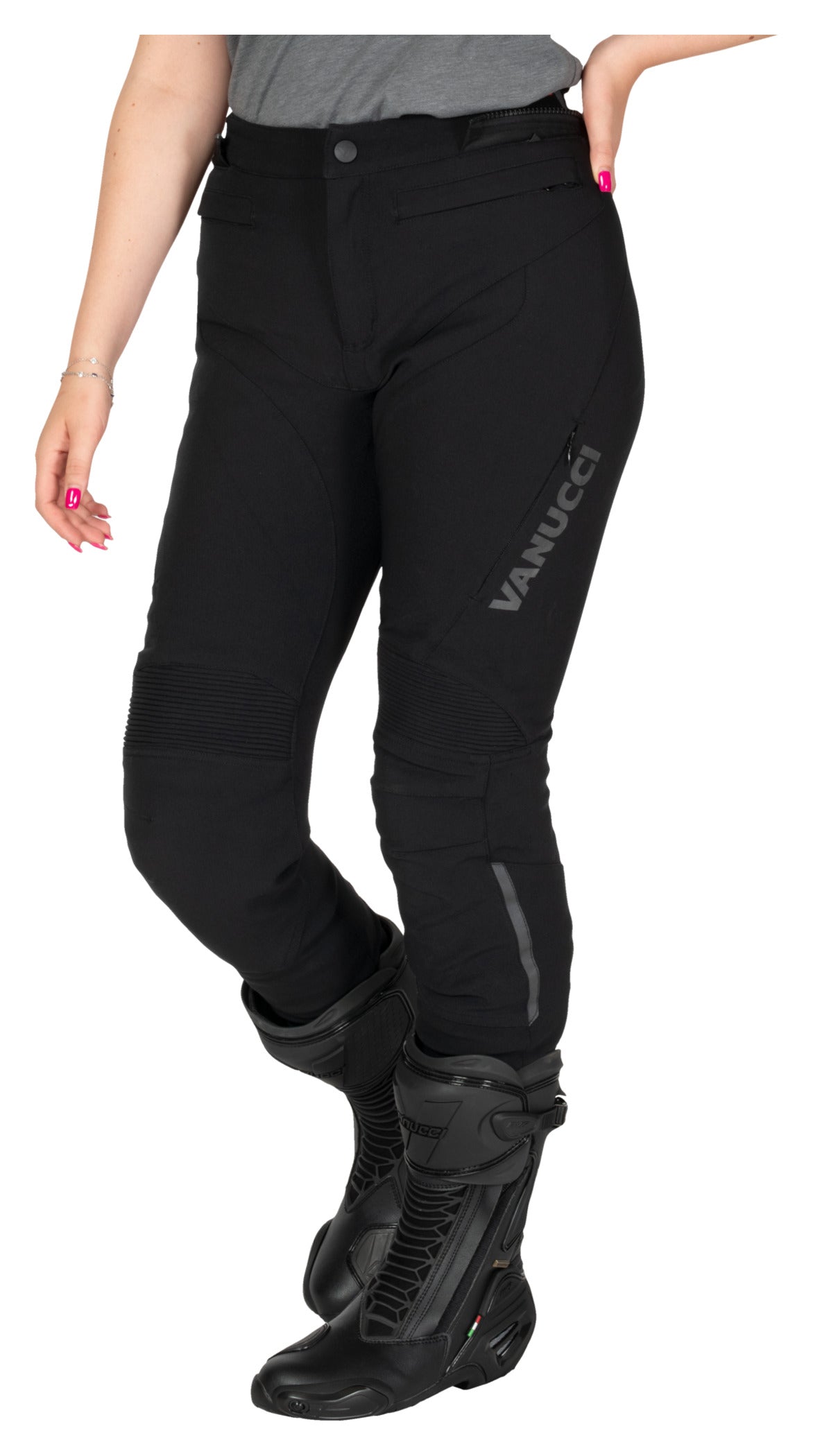 Pantaloni Moto Vanucci VST-4 - Confort și Protecție AA