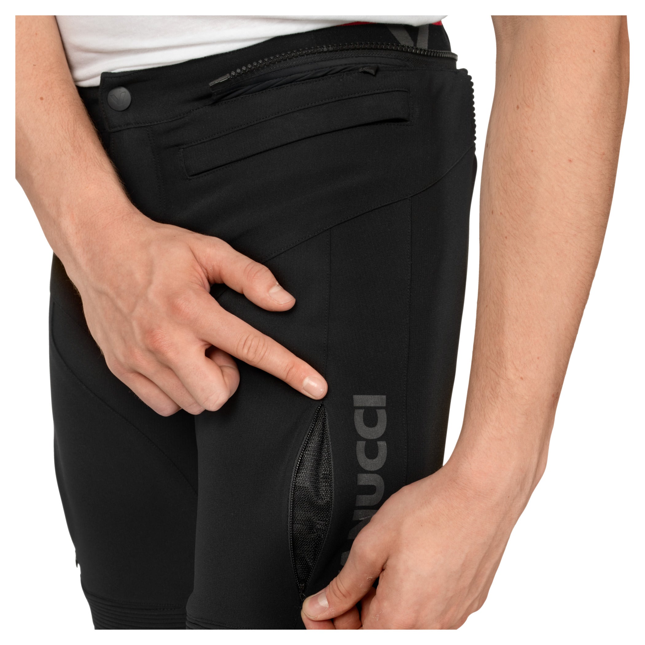 Pantaloni Moto Vanucci VST-4 - Stil Piele, Protecție AA
