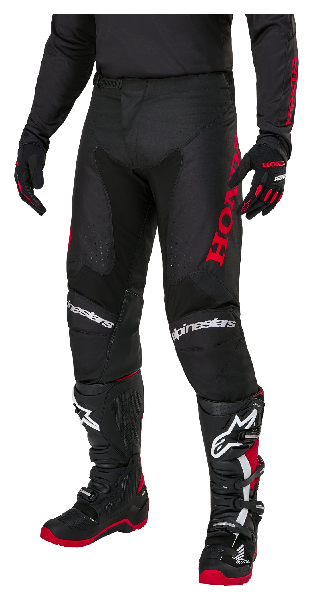 Pantaloni MX Honda Racer Iconic Alpinestars - Durabilitate și Confort