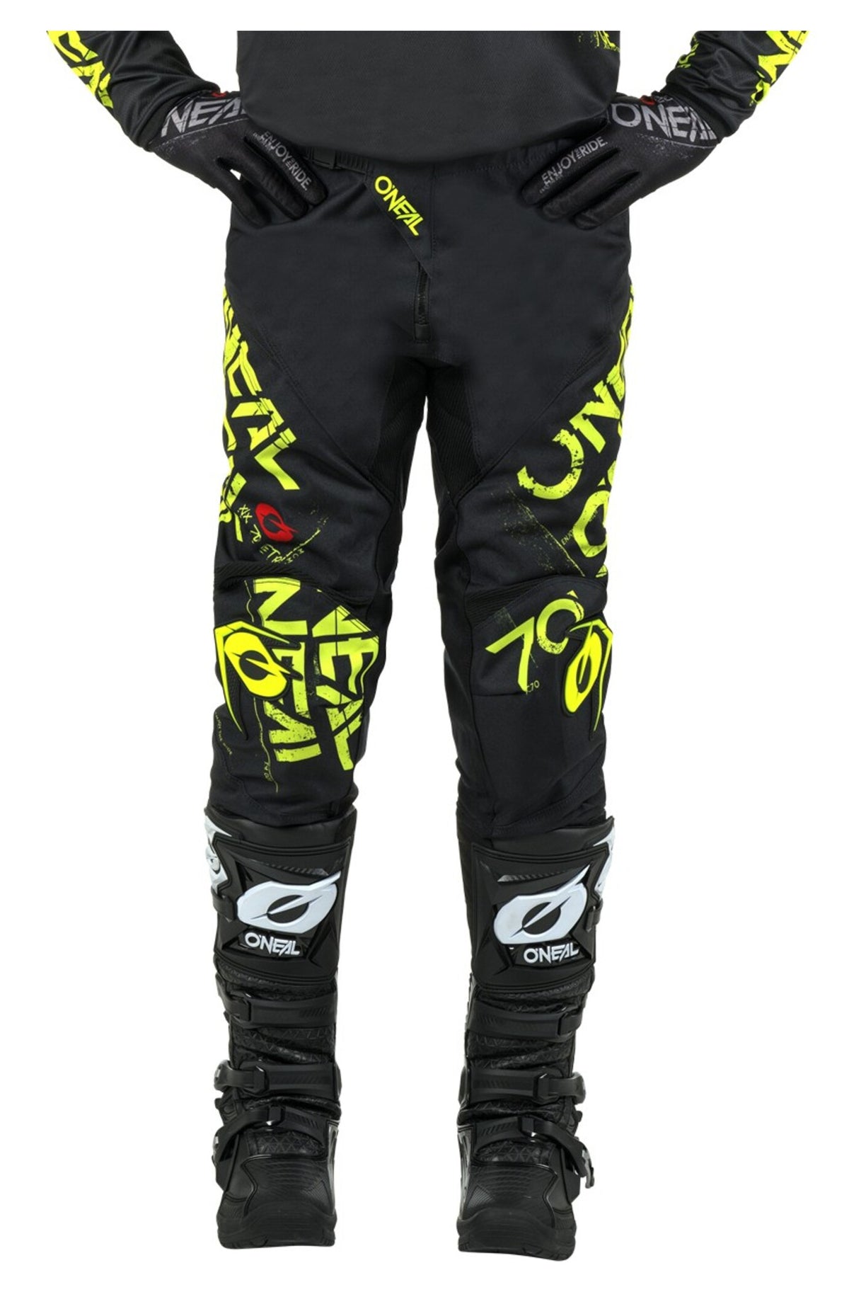Pantaloni Offroad Element Static O'Neal - Confort & Protecție