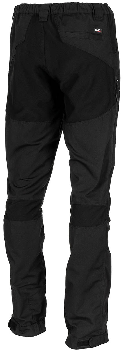Pantaloni Outdoor "Expedition" Negru FoxOutdoor - Panouri Stretch, Ventilație Laterală