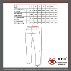 Pantaloni Outdoor "Expedition" Negru FoxOutdoor - Panouri Stretch, Ventilație Laterală
