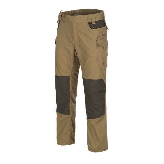 Pantaloni Outdoor Helikon-Tex Pilgrim® DuraCanvas® Coyote/Taiga Green