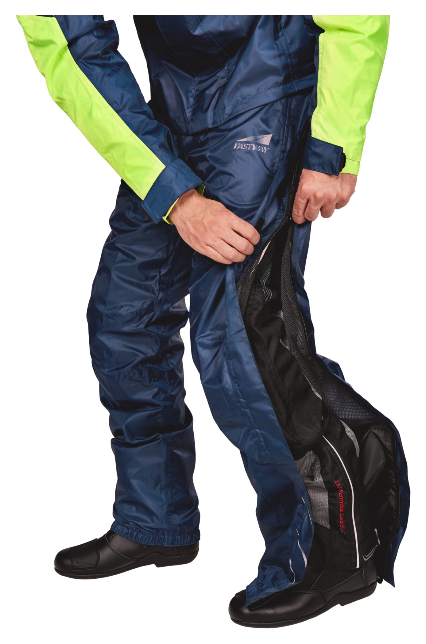 Pantaloni Ploaie Rain Basic 201 Fastway - Protecție Vânt și Apă