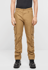 Pantaloni Pure Slim Fit Bej Brandit - Stil Urban Modern