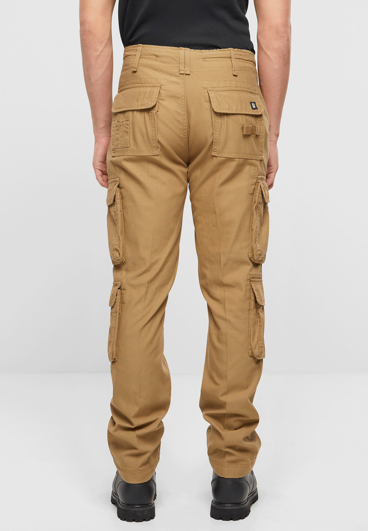 Pantaloni Pure Slim Fit Bej Brandit - Stil Urban Modern
