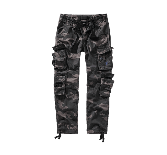 Pantaloni Pure Slim Fit Dark Camo Brandit - Stil si Functionalitate