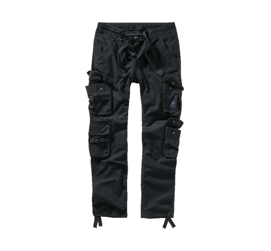 Pantaloni Pure Slim Fit Negru Brandit - Confort Zilnic Tactic