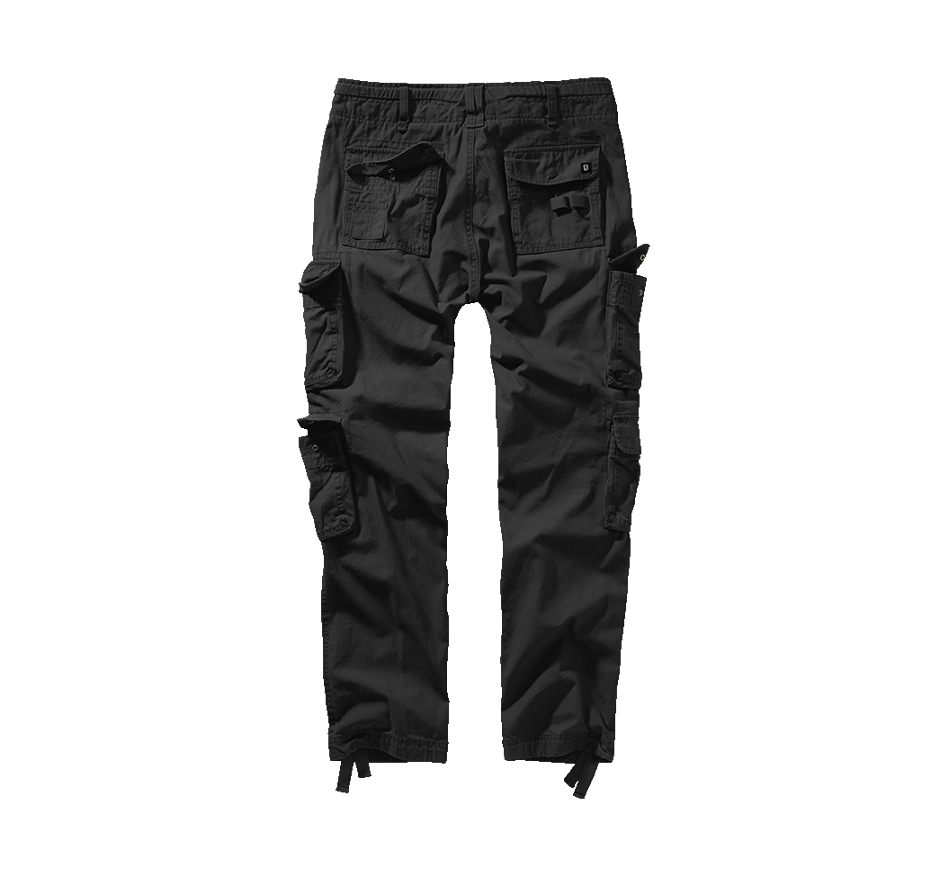 Pantaloni Pure Slim Fit Negru Brandit - Confort Zilnic Tactic