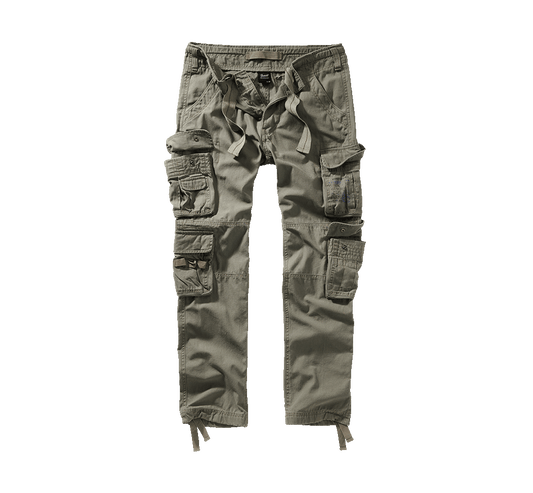 Pantaloni Pure Slim Fit Olive Brandit - Stil si Rezistenta
