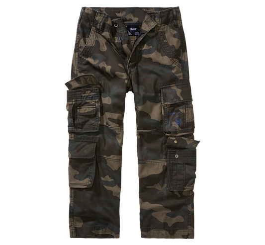 Pantaloni Pure Vintage Dark Camo Copii Brandit - Aventura si Rezistenta