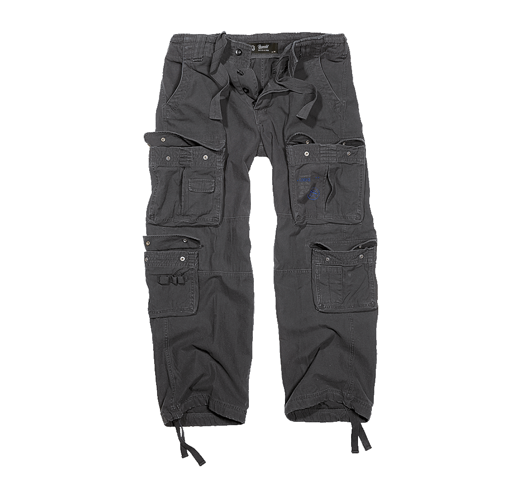 Pantaloni Pure Vintage Negru Brandit - Versatilitate Urbana