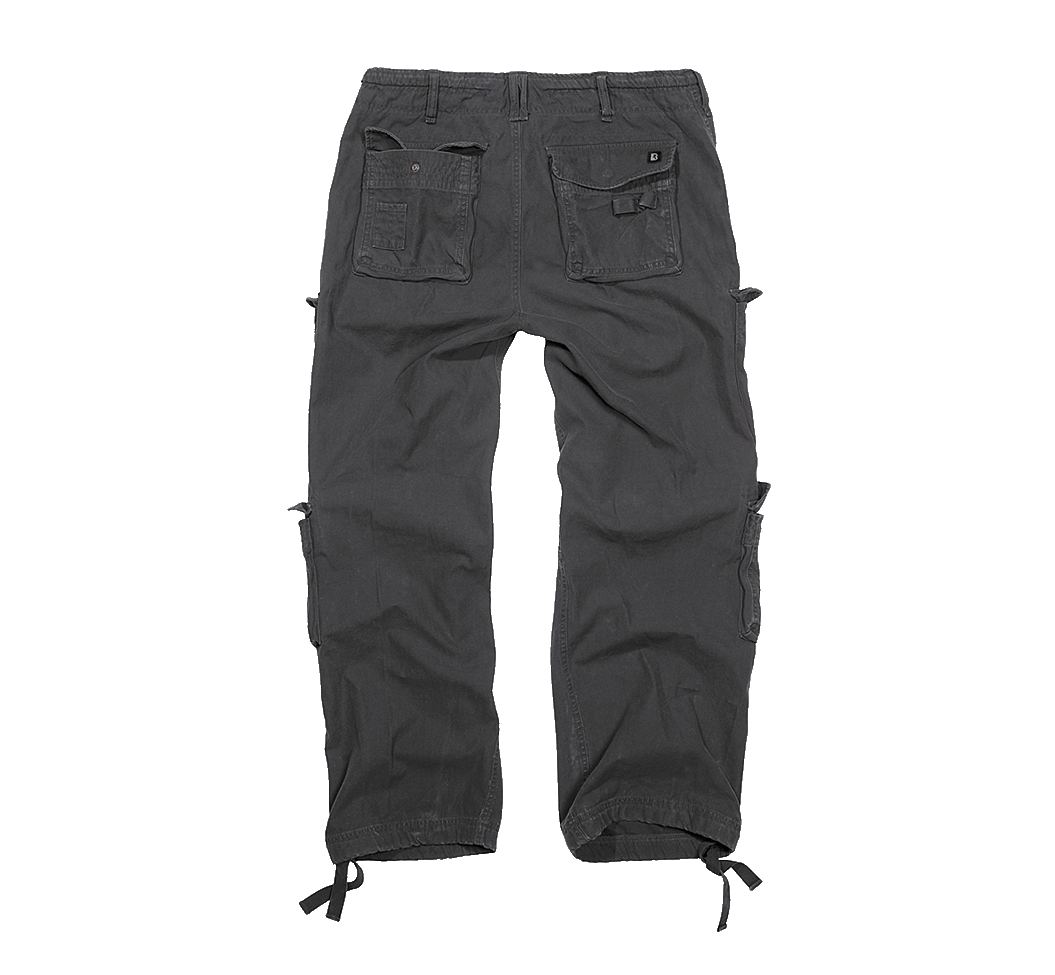 Pantaloni Pure Vintage Negru Brandit - Versatilitate Urbana