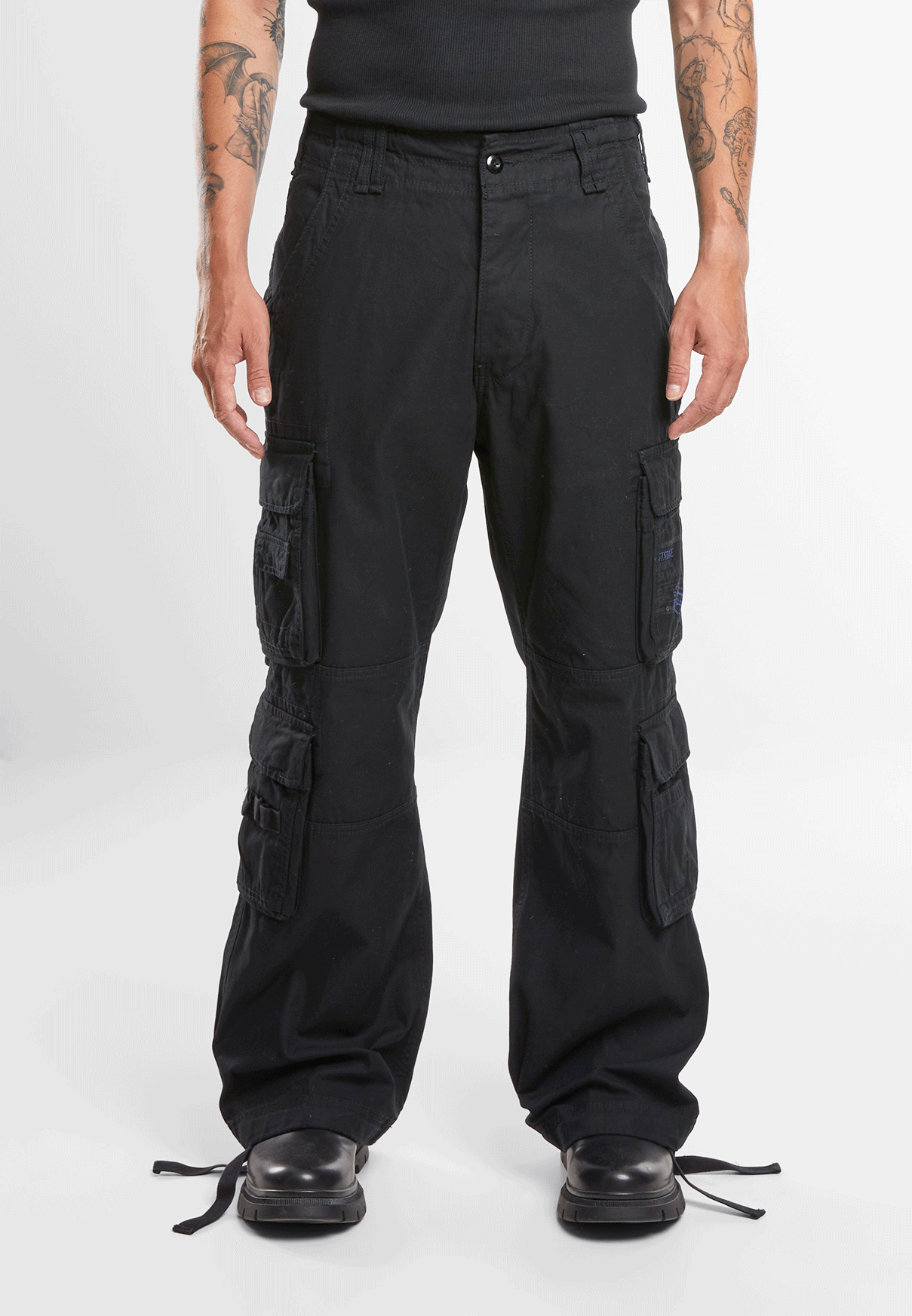 Pantaloni Pure Vintage Negru Brandit - Versatilitate Urbana