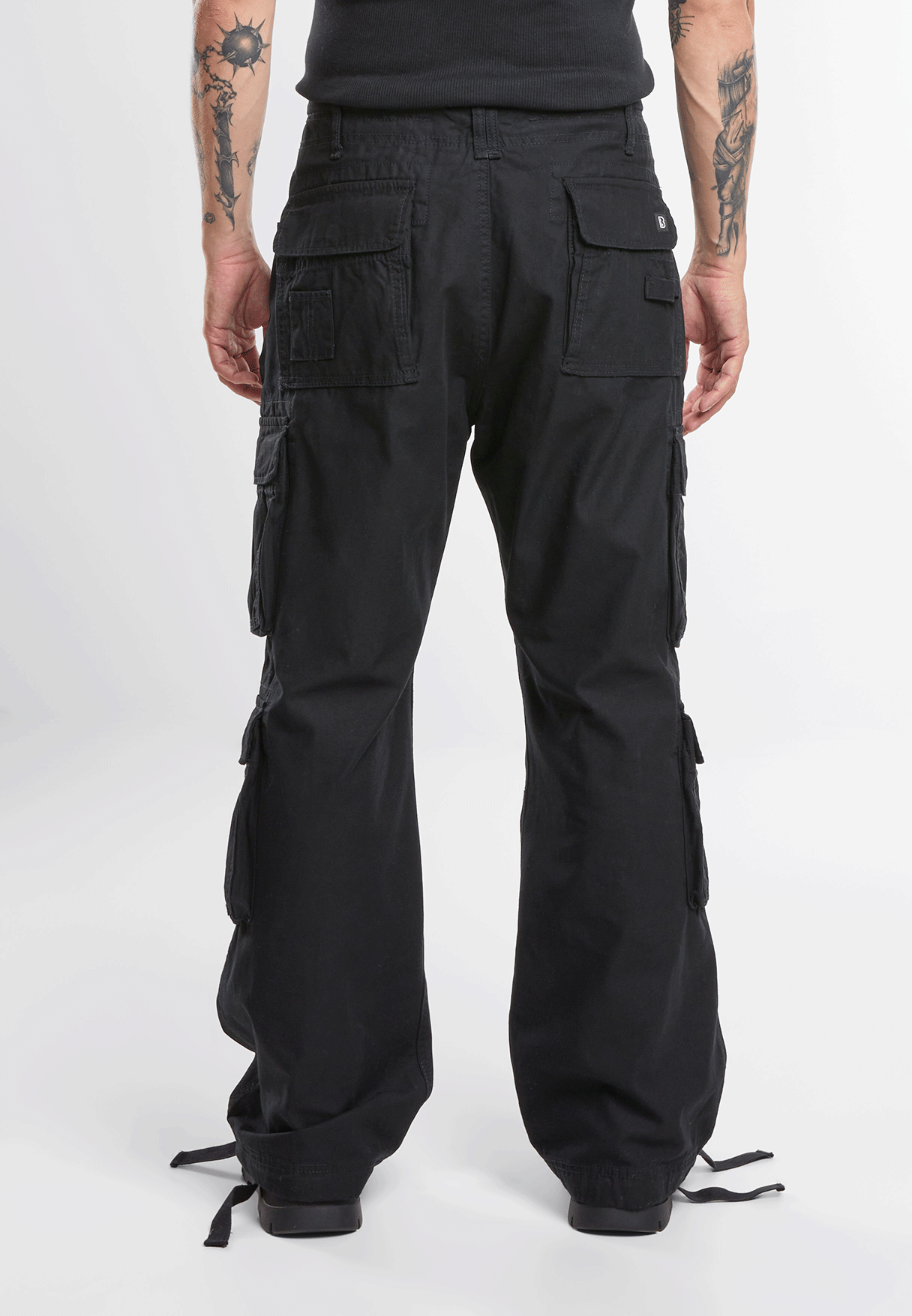 Pantaloni Pure Vintage Negru Brandit - Versatilitate Urbana
