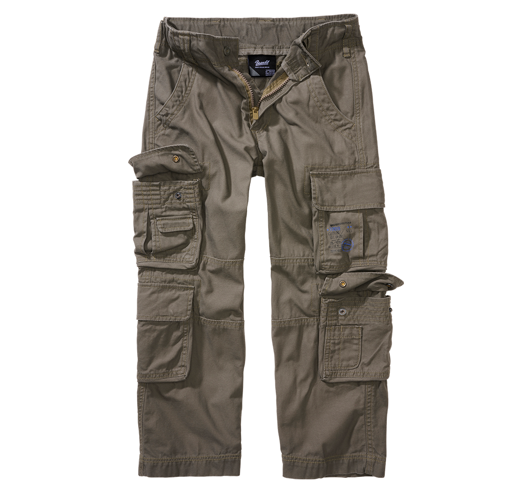Pantaloni Pure Vintage Olive Copii Brandit - Stil si Durabilitate