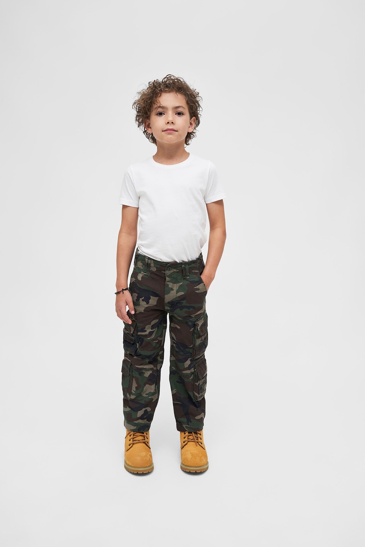 Pantaloni Pure Vintage Woodland Copii Brandit - Aventura Durabila
