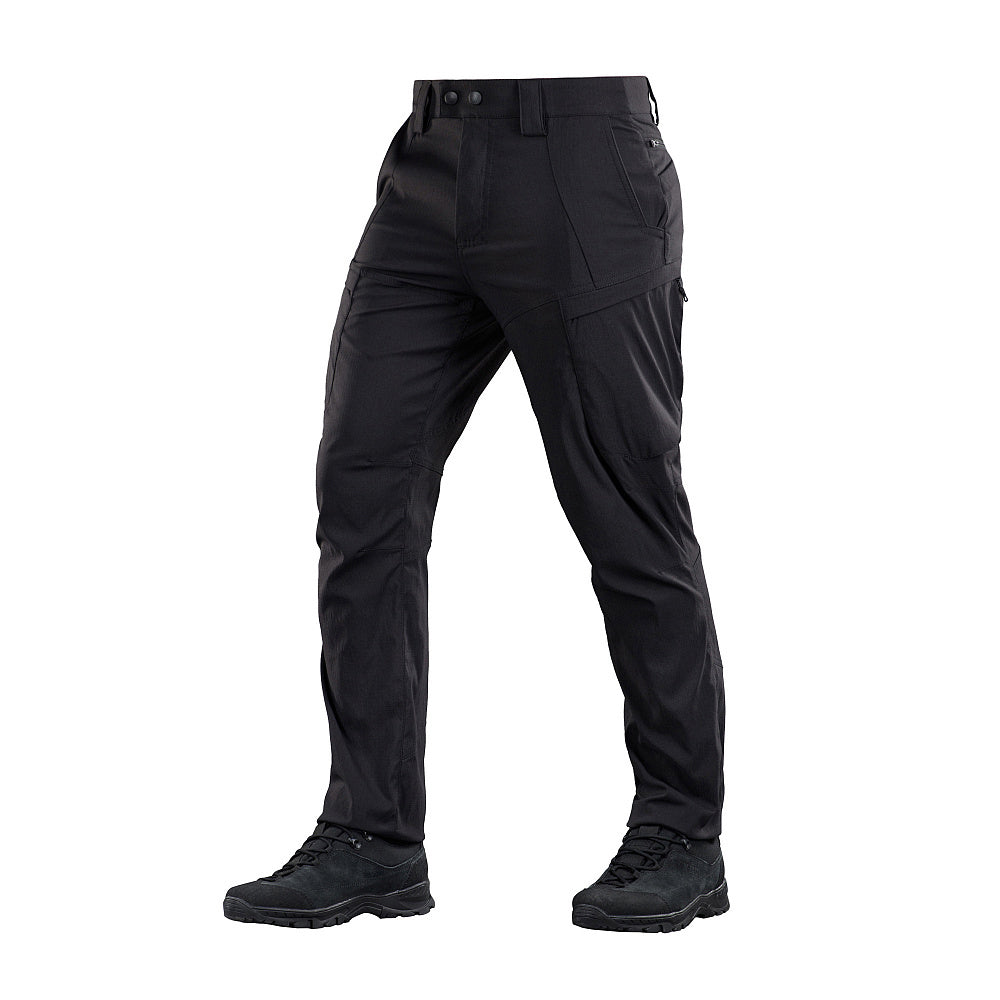 Pantaloni Sahara Flex Lite M-Tac - Negru, Ușori și Tactici