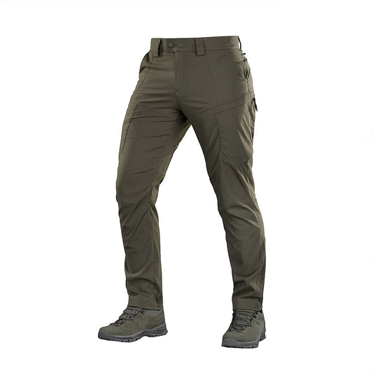 Pantaloni Sahara Flex Lite M-Tac - Verde Olive Inchis, Lejeri si Rezistenti