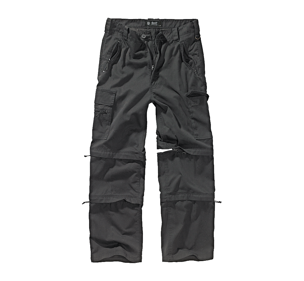 Pantaloni Savannah Negru Brandit - Stil și Funcționalitate