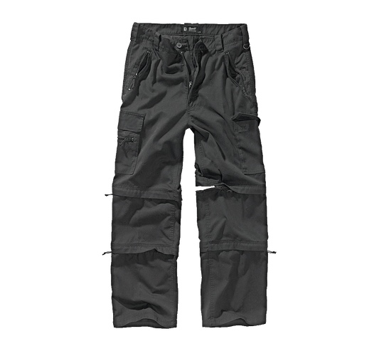 Pantaloni Savannah Negru Brandit - Stil și Funcționalitate