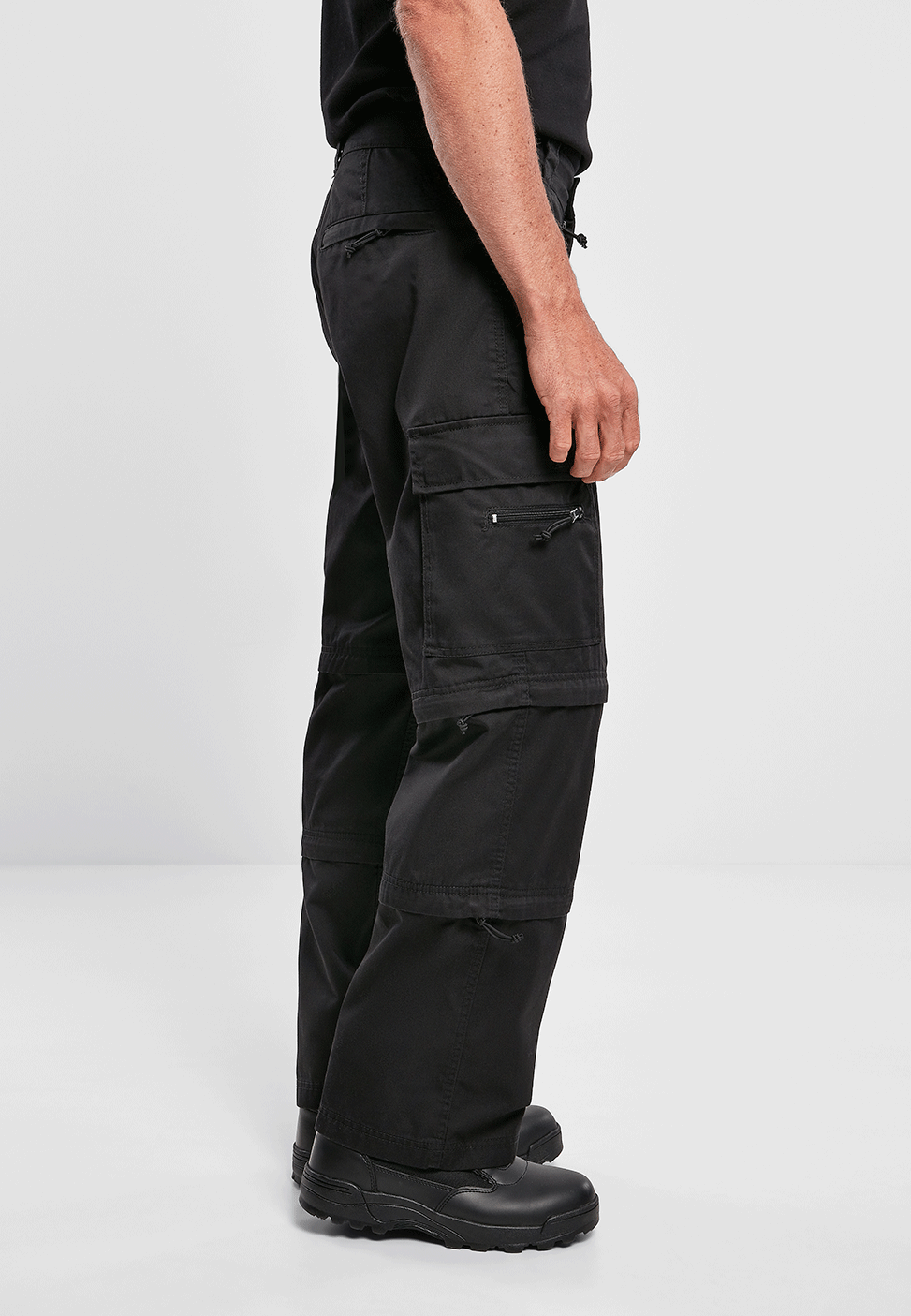 Pantaloni Savannah Negru Brandit - Stil și Funcționalitate