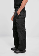 Pantaloni Savannah Negru Brandit - Stil și Funcționalitate