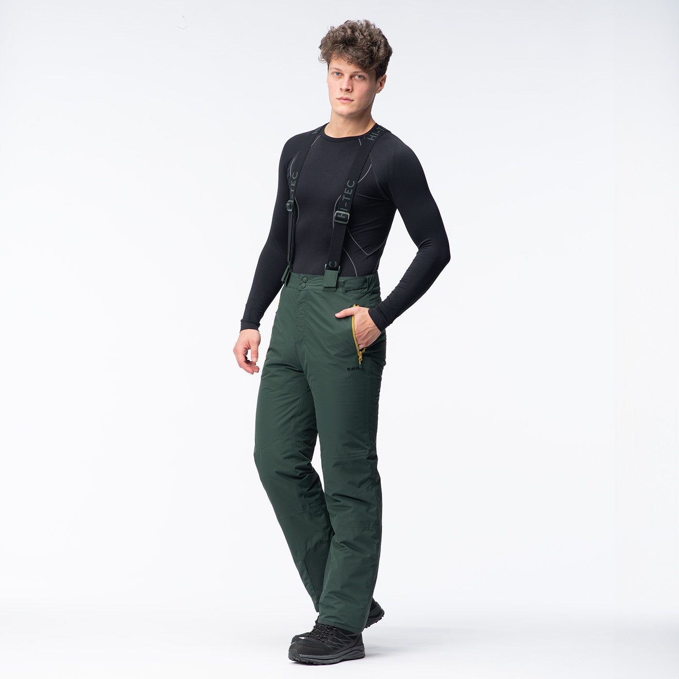 Pantaloni Schi Bărbați IDRIS HI-TEC - Impermeabili, Respirabili - 8
