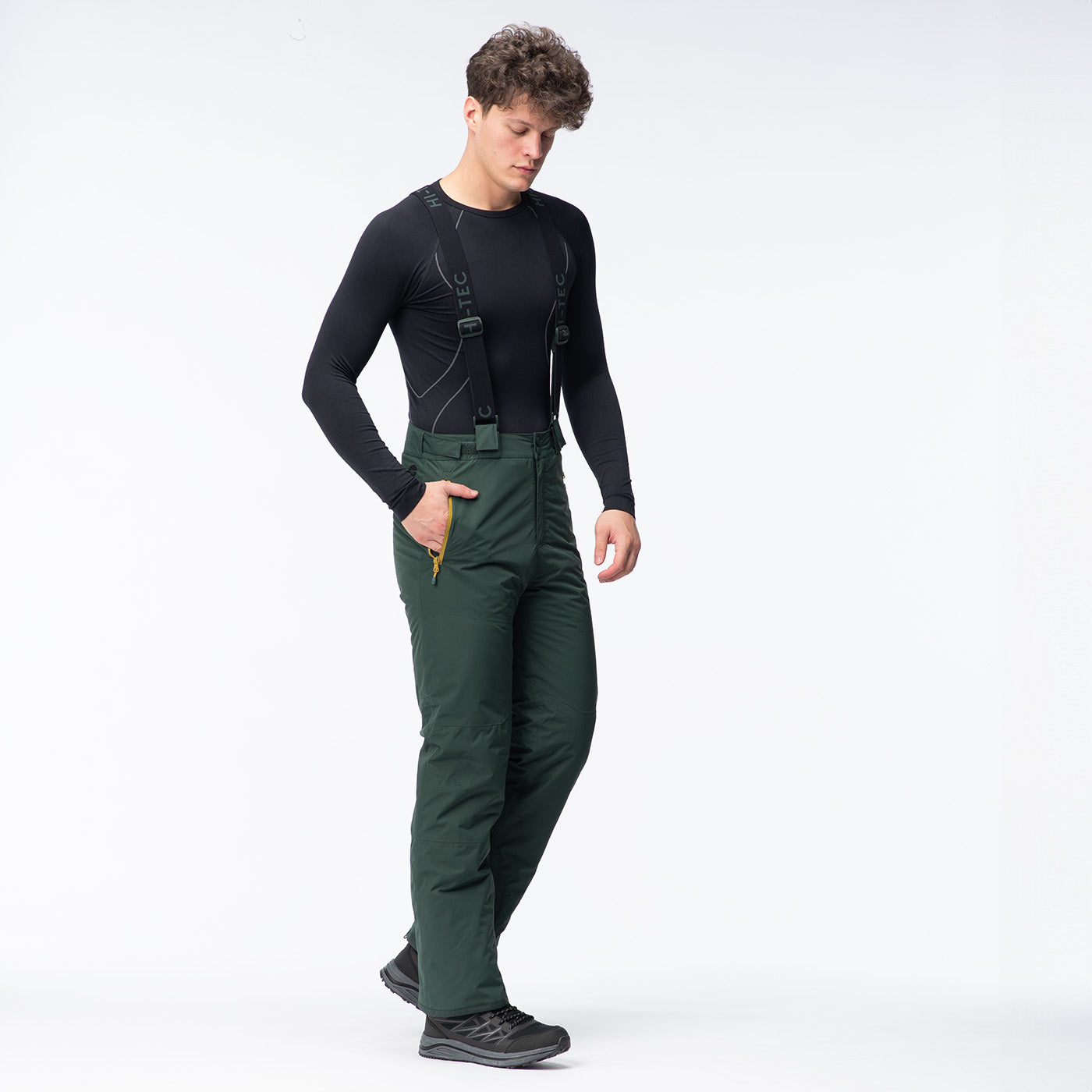 Pantaloni Schi Bărbați IDRIS HI-TEC - Impermeabili, Respirabili - 9