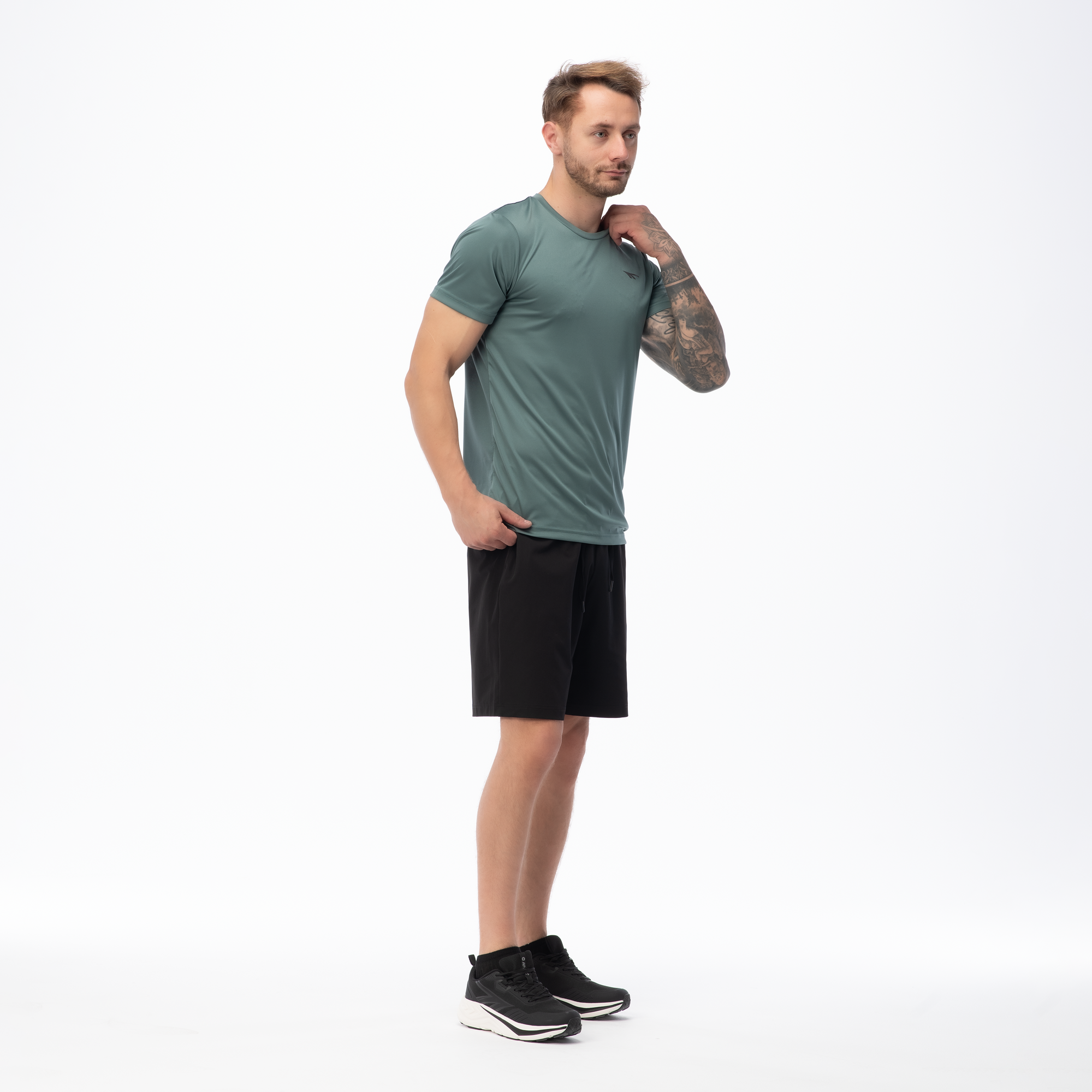 Pantaloni Scurți Bărbați DEHINN SHORTS HI-TEC - Antrenament, Reflectorizanți - 9