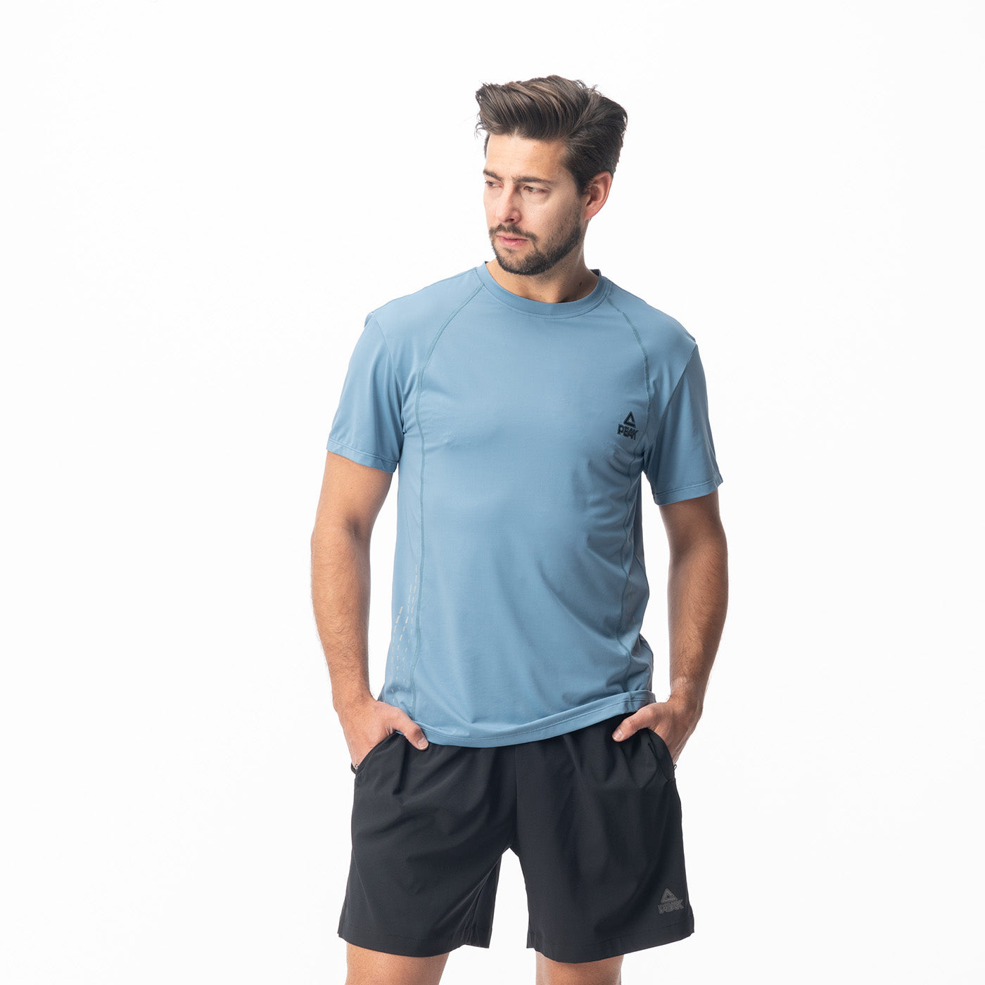 Pantaloni Scurți Bărbați F392421 PEAK - Antrenament, Uscare Rapidă - 10