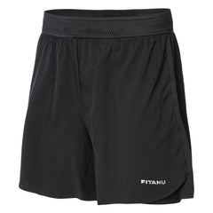 Pantaloni Scurți Bărbați FERID FITANU - Respirabili, QuickDry, Colanți Integ. - 3
