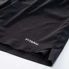 Pantaloni Scurți Bărbați FERID FITANU - Respirabili, QuickDry, Colanți Integ. - 4