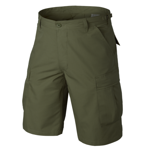 Pantaloni Scurți BDU Helikon-Tex Ripstop Verzi Olive