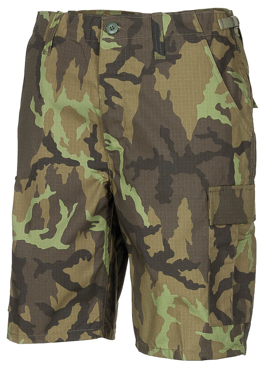 Pantaloni Scurți BDU M 95 CZ camo MFH - Rip Stop, 6 Buzunare