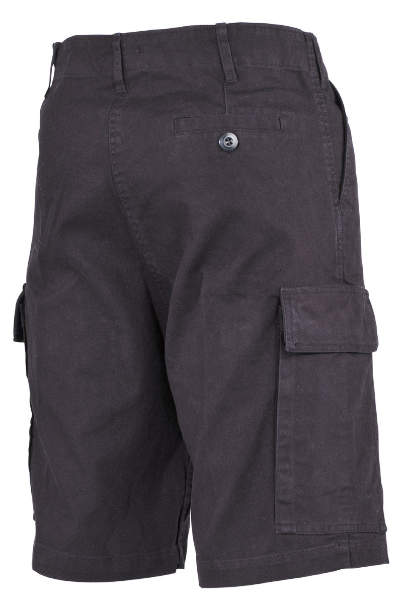 Pantaloni Scurți BW Moleskin Bermuda Negru MFH - Moleskin, 5 Buzunare