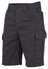 Pantaloni Scurți BW Moleskin Bermuda Negru MFH - Moleskin, 5 Buzunare