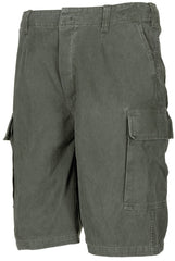 Pantaloni Scurți BW Moleskin Bermuda Oliv-stonewashed - Țesătură Moleskin, Gaici late