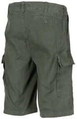 Pantaloni Scurți BW Moleskin Bermuda Oliv-stonewashed - Țesătură Moleskin, Gaici late
