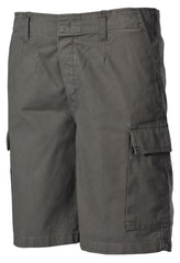 Pantaloni Scurți BW Moleskin Bermuda Oliv Stonewashed MFH - Moleskin, Găici Late
