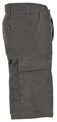 Pantaloni Scurți BW Moleskin Bermuda Oliv Stonewashed MFH - Moleskin, Găici Late