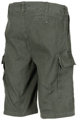 Pantaloni Scurți BW Moleskin Bermuda Oliv-stonewashed - Țesătură Moleskin, Gaici late