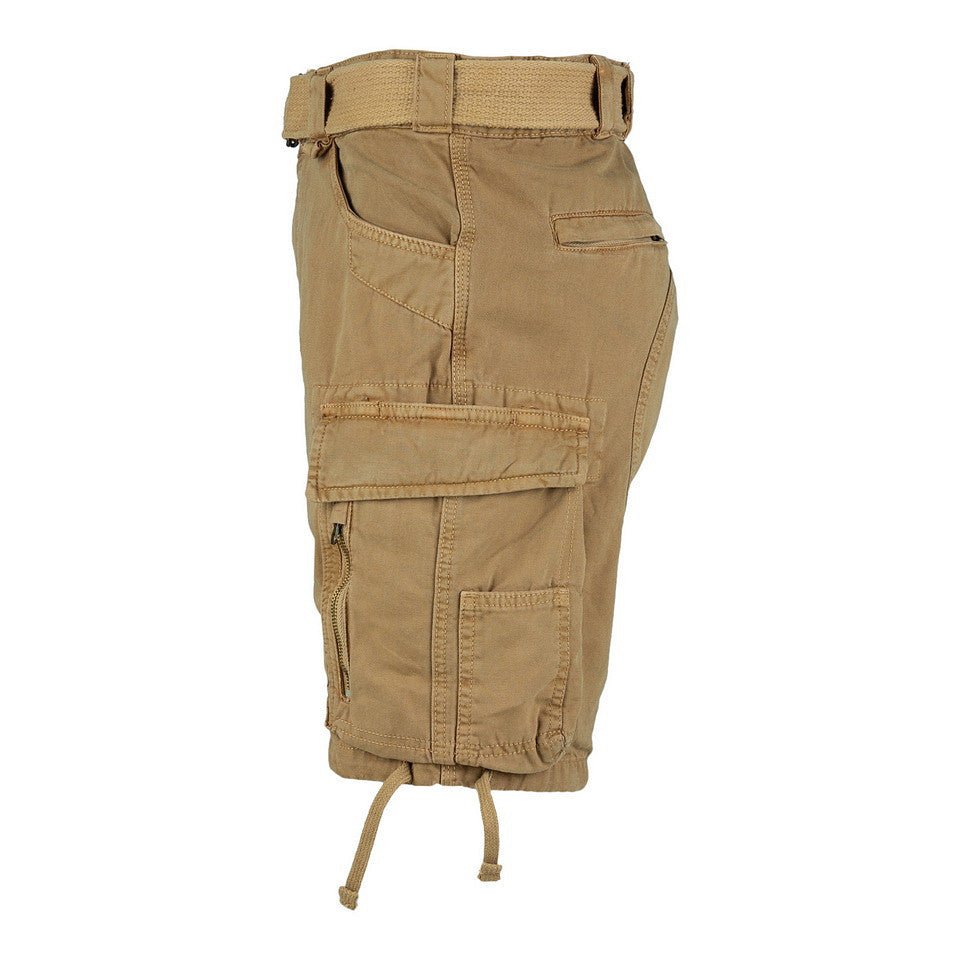 Pantaloni Scurți Cargo Heavy Duty Khaki - Durabilitate Maximă & Funcționalitate