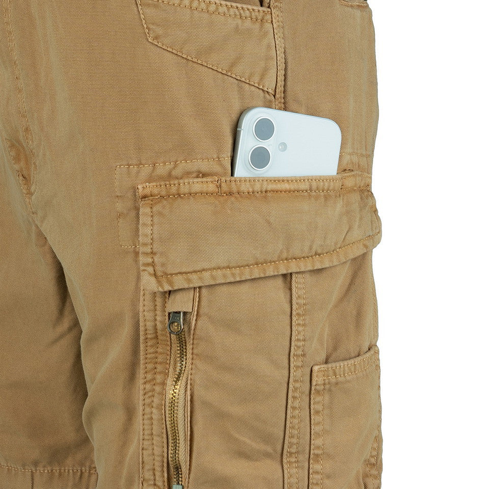 Pantaloni Scurți Cargo Heavy Duty Khaki - Durabilitate Maximă & Funcționalitate