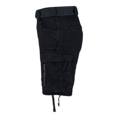 Pantaloni Scurți Cargo Heavy Duty Negru (B-Grade) - Valoare Maximă