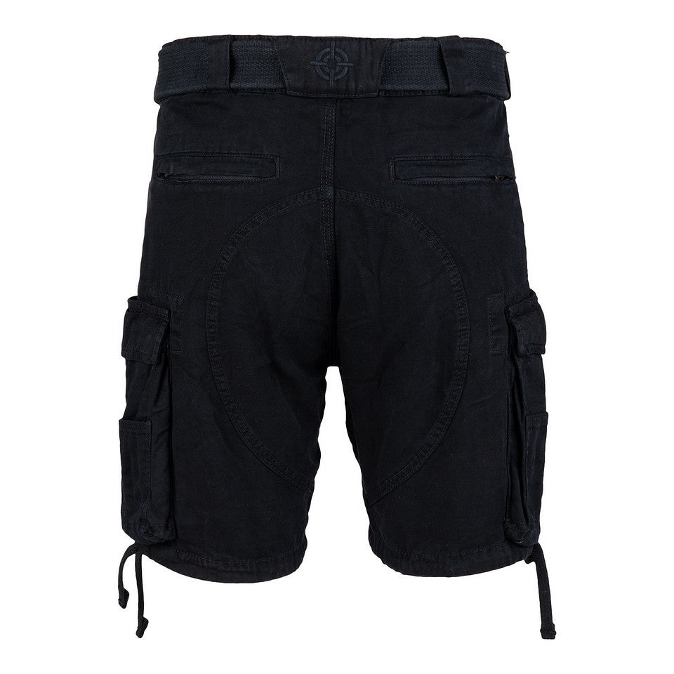 Pantaloni Scurți Cargo Heavy Duty Negru (B-Grade) - Valoare Maximă