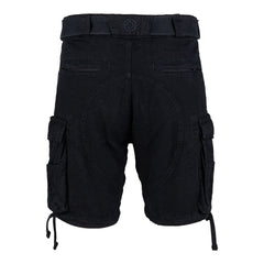 Pantaloni Scurți Cargo Heavy Duty Negru (B-Grade) - Valoare Maximă