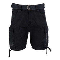Pantaloni Scurți Cargo Heavy Duty Negru (B-Grade) - Valoare Maximă