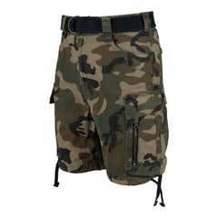 Pantaloni Scurți Cargo Heavy Duty Woodland Military-Shop - Performanță Accesibilă